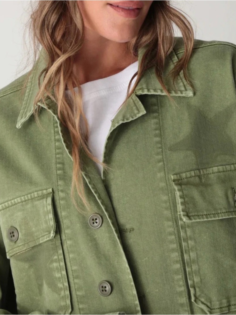 Electric & Rose Olive Utility Jacket
